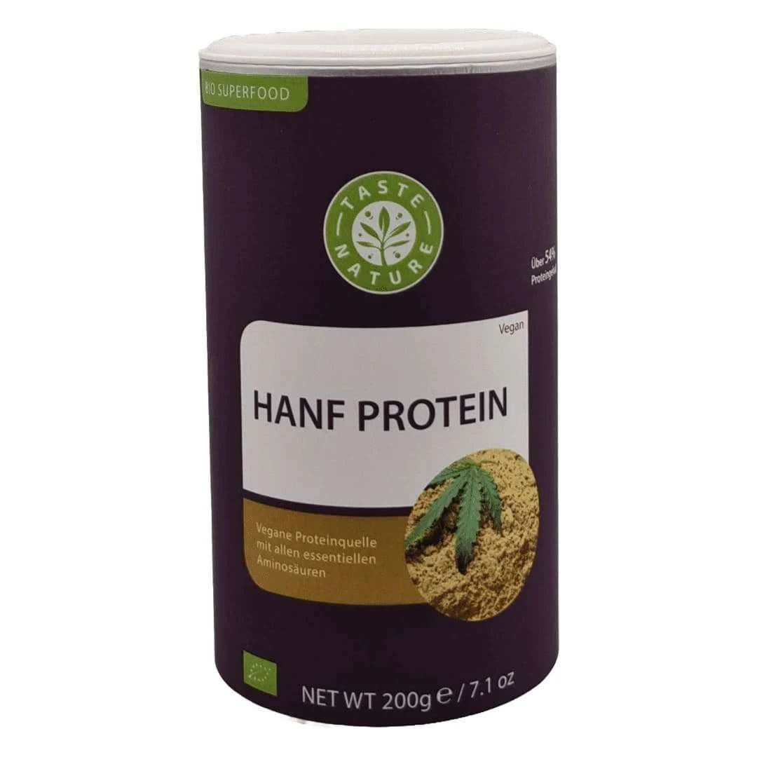 Bio Hanfprotein Pulver Taste Nature Bio Hanf Protein Pulver 200g