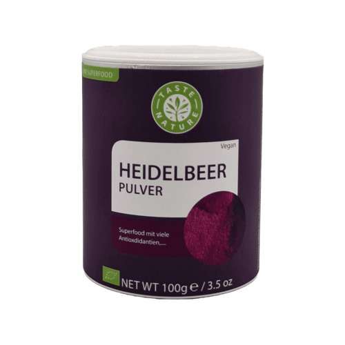 Taste Nature Bio Heidelbeer Pulver 100g