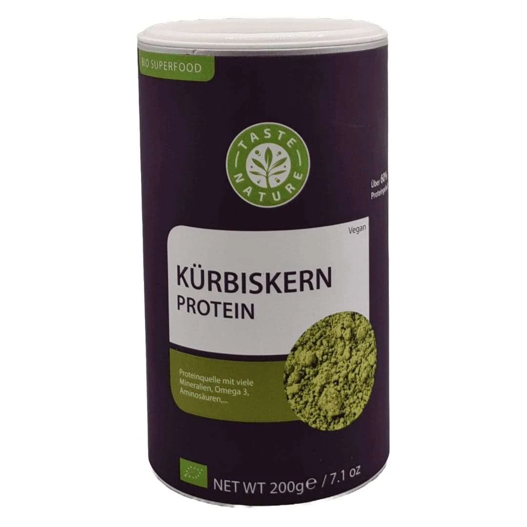 Bio Kürbiskernprotein Pulver Taste Nature Bio Kürbiskern Protein Pulver 200g