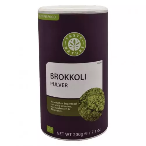 Bio Brokkoli Pulver Taste Nature Bio Brokkoli Pulver 200g