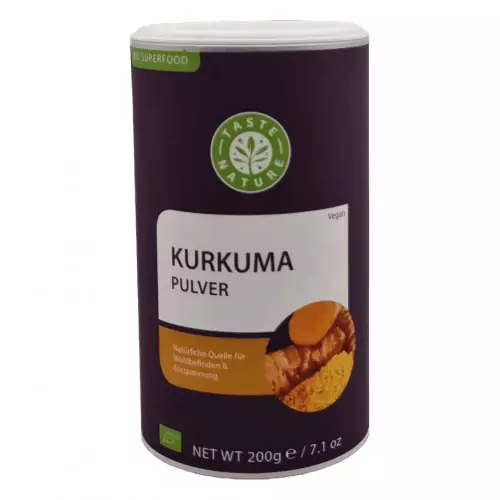 Taste Nature Bio Kurkuma Pulver 200g