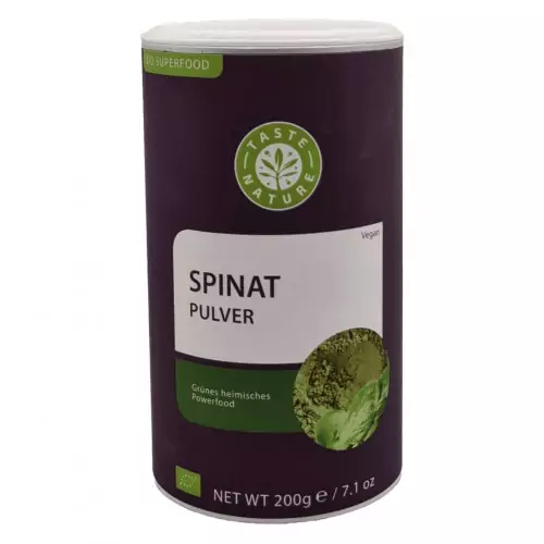 Bio Spinat Pulver Taste Nature Bio Spinat Pulver 200g